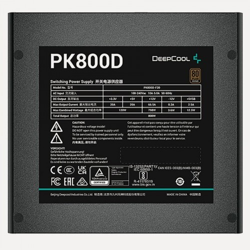 Блок питания Deepcool PK800D (R-PK800D-FA0B-WGEU) (черный) 3