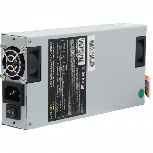 Блок питания для сервера Exegate RM-1U-600ADS APFC 600W (EX237312RUS) (серый) 7