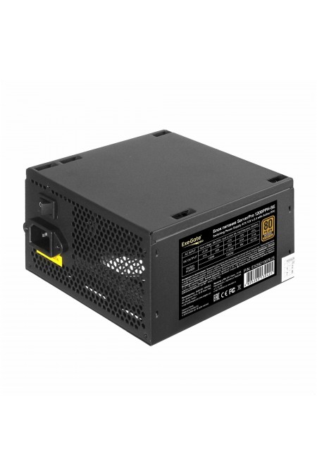 Блок питания для сервера ExeGate ServerPRO 80 PLUS Bronze 1200PPH-SE 1200W (EX292196RUS ) (черный) 