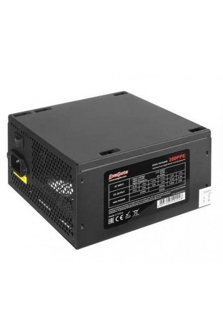 Блок питания ExeGate 350PPE 350W (EX284666RUS) (черный) 