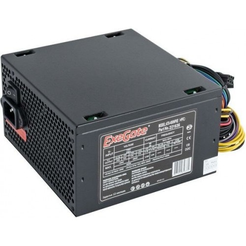 Блок питания Exegate 400NPXE (EX221636RUS-S) (черный) 1