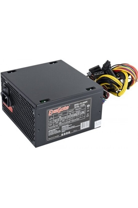 Блок питания ExeGate 500NPX 500W (EX224734RUS-S) (черный) 