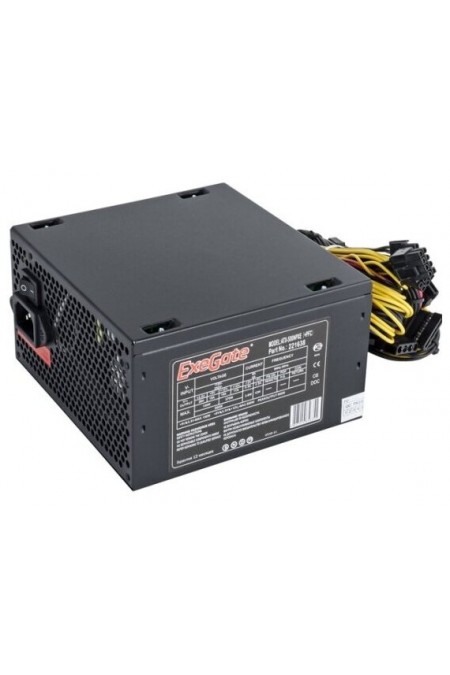 Блок питания ExeGate 500NPXE 500W (EX221638RUS-S) (черный) 