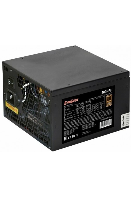 Блок питания ExeGate 500PPH-OEM 500W (EX280577RUS-OEM) (черный) 2