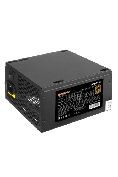 Блок питания ExeGate 500PPH-S-OEM (EX280577RUS-OEM-S) (черный) 