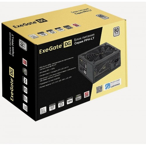 Блок питания ExeGate 550PPH-LT 80 PLUS 550W (EX282042RUS) (черный) 7