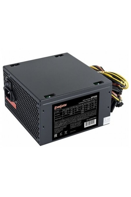 Блок питания ExeGate 550W XP550 (EX282070RUS-S) (черный) 1