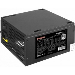 Блок питания ExeGate 600PPH-LT 80 PLUS 600W OEM (EX282044RUS) (черный)