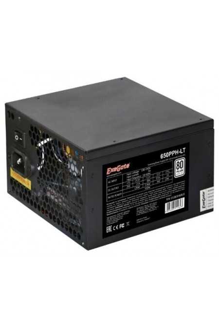 Блок питания Exegate 650PPH-LT (EX282046RUS) (черный) 1