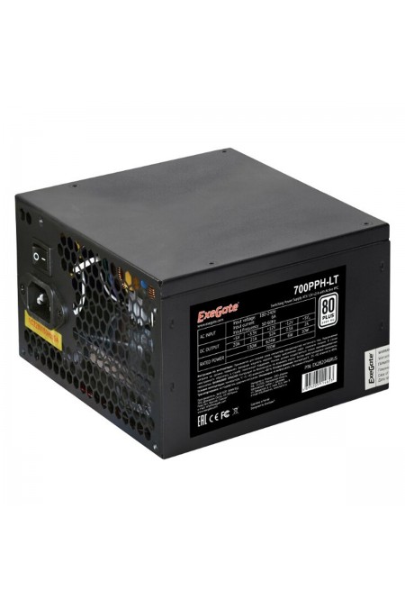 Блок питания ExeGate 700PPH-LT 80 PLUS 700W (EX282048RUS) (черный) 1