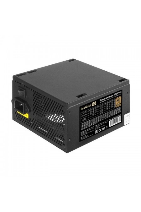 Блок питания ExeGate 80 PLUS Bronze 400PPH (EX292159RUS-S) 400W (черный) 