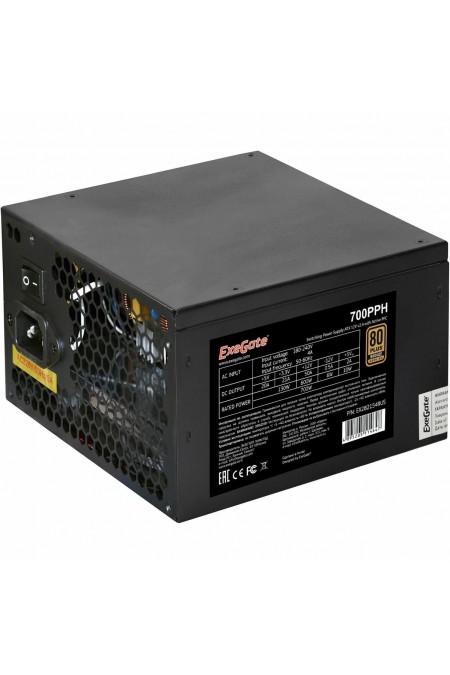 Блок питания ExeGate 80 PLUS Bronze 700PPH-OEM 700W (EX282154RUS-OEM-S) (черный) 