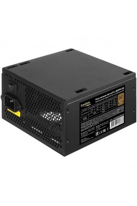 Блок питания ExeGate 80 PLUS Bronze 800PPH-OEM 800W (EX282156RUS-OEM-S) (черный) 