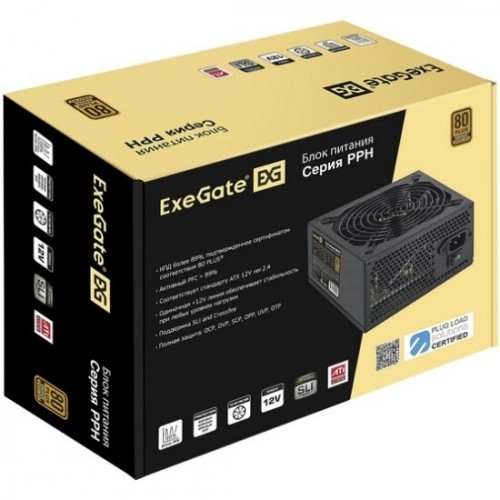 Блок питания ExeGate 80 PLUS Bronze 900PPH 900W (EX292160RUS) (черный) 2