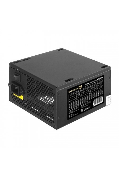 Блок питания ExeGate 800PPE 800W (EX260647RUS-S) (черный) 