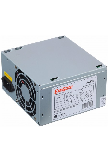 Блок питания ExeGate AA400 400W (EX284677RUS) (серый) 1
