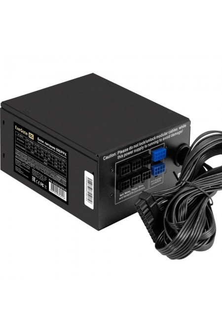 Блок питания ExeGate ATX-600PPX 600W (EX221642RUS-S) (серый) 1