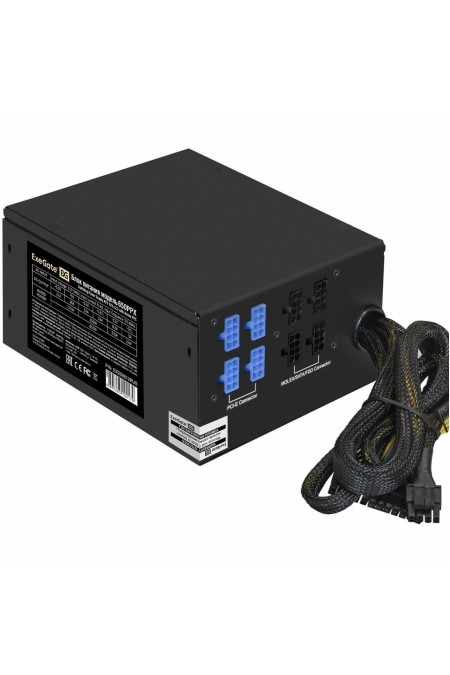 Блок питания ExeGate ATX-650PPX 650W (EX259612RUS-S) (черный) 