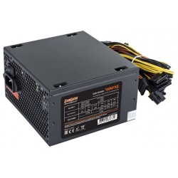 Блок питания ExeGate ATX-700NPXE 700W + кабель 220V с защитой от выдергивания (EX220360RUS-S) (черный)