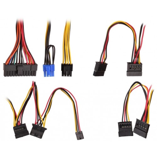 Блок питания ExeGate ATX-700NPXE 700W + кабель 220V с защитой от выдергивания (EX220360RUS-S) (черный) 1