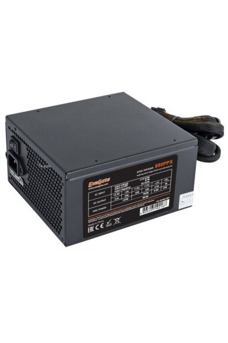 Блок питания ExeGate ATX-850PPX 850W (EX259613RUS-S) (черный) 