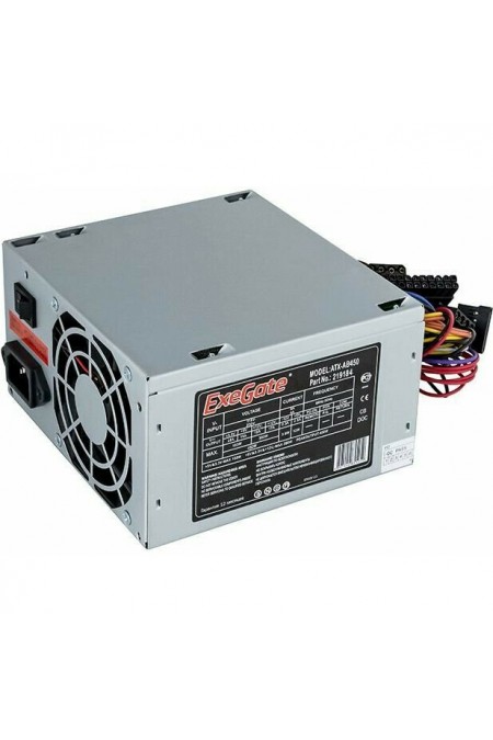 Блок питания ExeGate ATX-AB450 450W (EX219184RUS-S) (серый) 