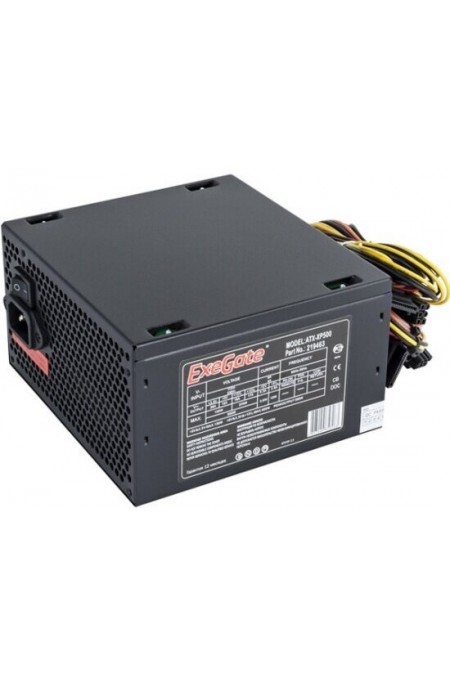 Блок питания ExeGate ATX-XP500 500W (EX219463RUS) (черный) 