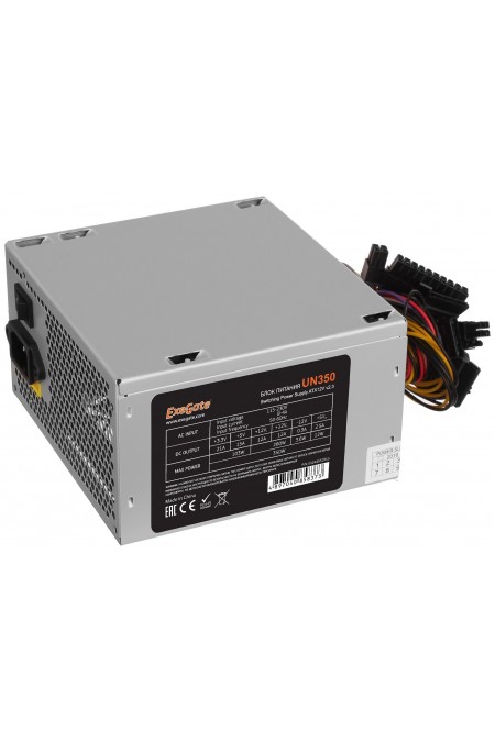 Блок питания ExeGate UN350 350W (EX244552RUS) (серый) 1