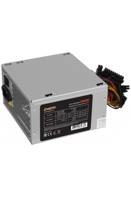 Блок питания ExeGate UN400 400W (EX244553RUS) (серый) 