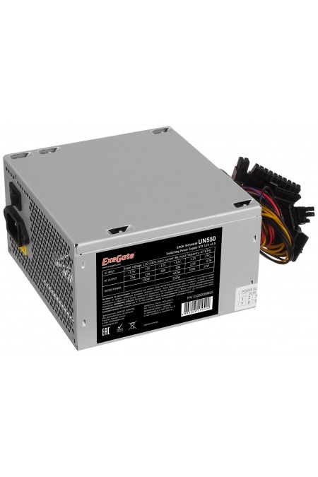 Блок питания ExeGate UN550 550W (EX282069RUS) (серый) 1