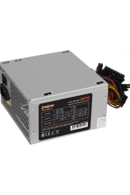 Блок питания Exegate UN700 (EX259602RUS-S) 700W (белый) 