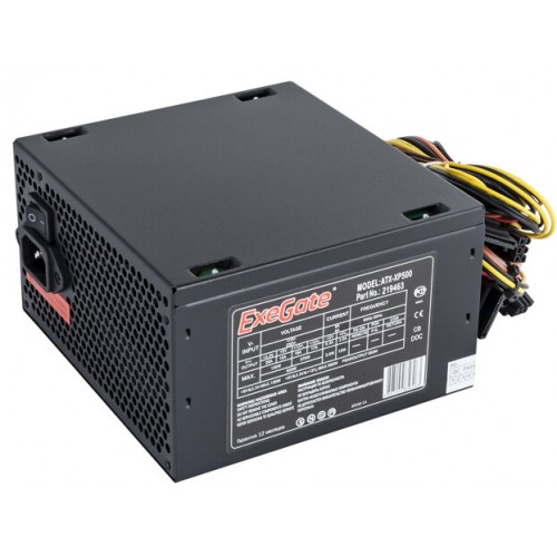 Блок питания ExeGate XP500 500W (EX219463RUS-S) (черный) 