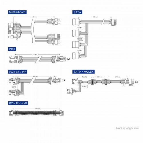 Блок питания FSP VITA-850GM 850W (черный) 5