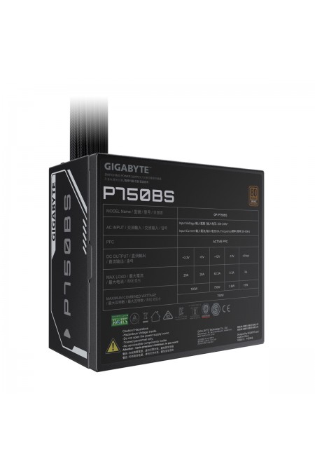 Блок питания Gigabyte ATX 750W GP-P750BS (28200-P75BS-1CEUR) (черный) 5