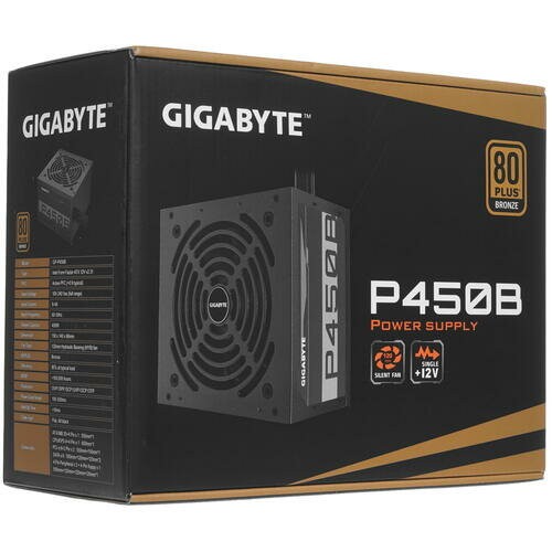 Блок питания GIGABYTE GP-P450B 450W (черный) 4