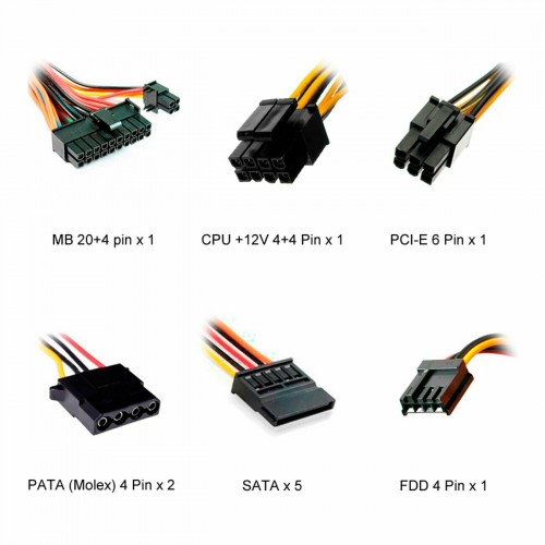 Блок питания Powerman PM-450ATX 450W (серый) 2