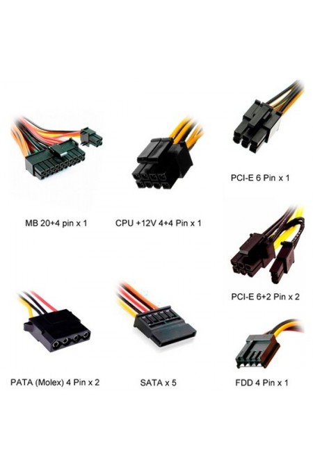 Блок питания Powerman PM-600ATX-F (6128219) (черный) 5