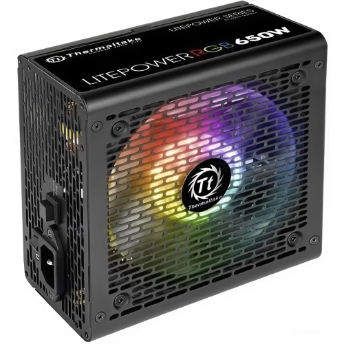 Блок питания Thermaltake Litepower RGB 650W (230V) (PS-LTP-0650NHSANE-1) (черный) 2