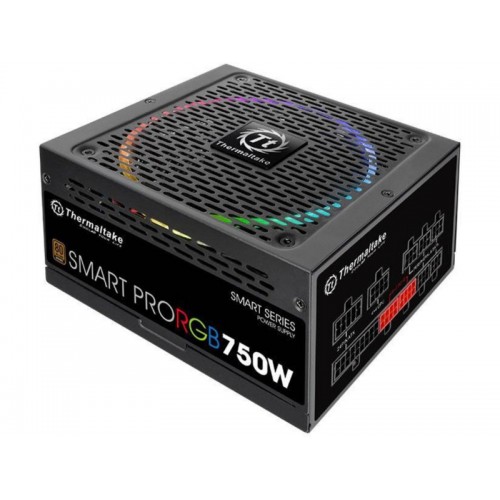 Блок питания Thermaltake Smart Pro RGB Bronze 750W (PS-SPR-0750FPCBEU-R) (черный) 2