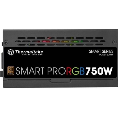 Блок питания Thermaltake Smart Pro RGB Bronze 750W (PS-SPR-0750FPCBEU-R) (черный) 7