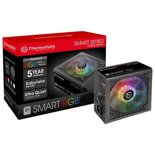 Блок питания Thermaltake Smart RGB 500W (230V) (PS-SPR-0500NHSAW) (черный) 6