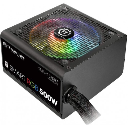 Блок питания Thermaltake Smart RGB 500W (230V) (PS-SPR-0500NHSAWE-1) (черный) 7