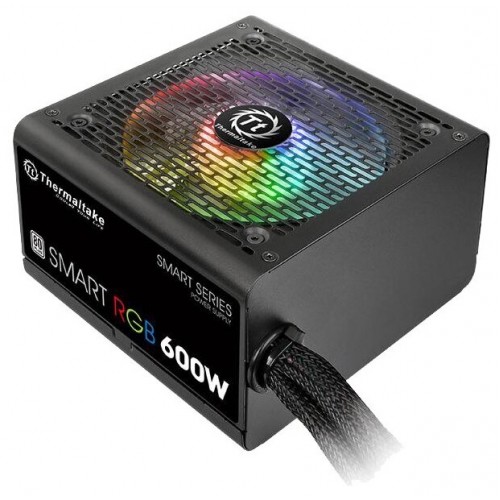 Блок питания Thermaltake Smart RGB 600W (PS-SPR-0600NHSAWE-1) (черный) 