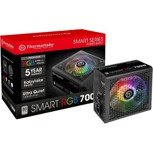 Блок питания Thermaltake Smart RGB 700W (PS-SPR-0700NHSAWE-1) (черный) 7