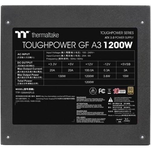 Блок питания Thermaltake Toughpower GF A3 (PS-TPD-0750FNFAGE-H) (черный) 4