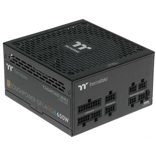 Блок питания Thermaltake Toughpower GF1 ARGB Gold 650W (PS-TPD-0650F3FAGE-1) (черный) 1