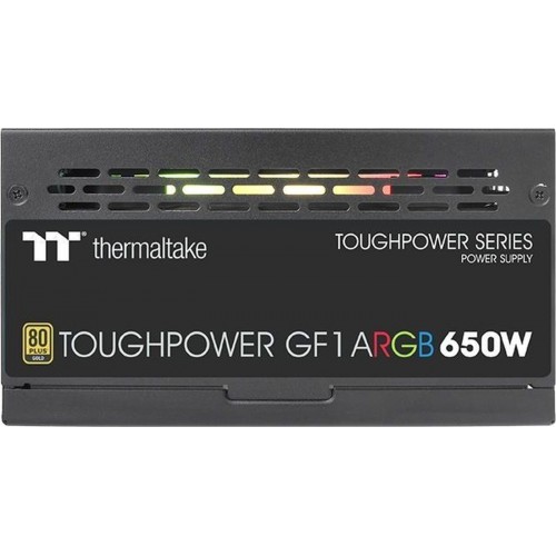 Блок питания Thermaltake Toughpower GF1 ARGB Gold 650W (PS-TPD-0650F3FAGE-1) (черный) 9