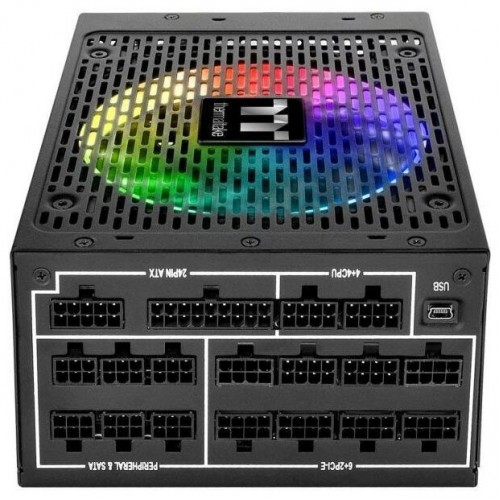 Блок питания Thermaltake Toughpower iRGB PLUS Titanium PS-TPI-1250F3FDTE-1 (1250W) (черный) 7