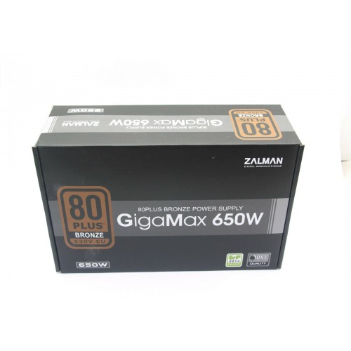 Блок питания Zalman GigaMax(GVII) 650W (черный) 1