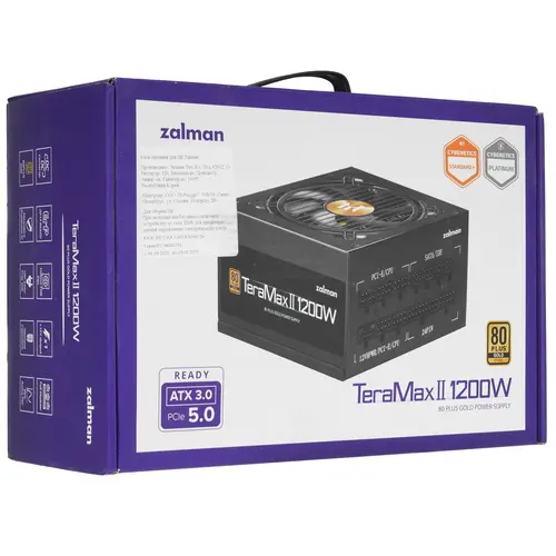 Блок питания Zalman TeraMax II (ZM1200-TMX2)1200W (черный) 5